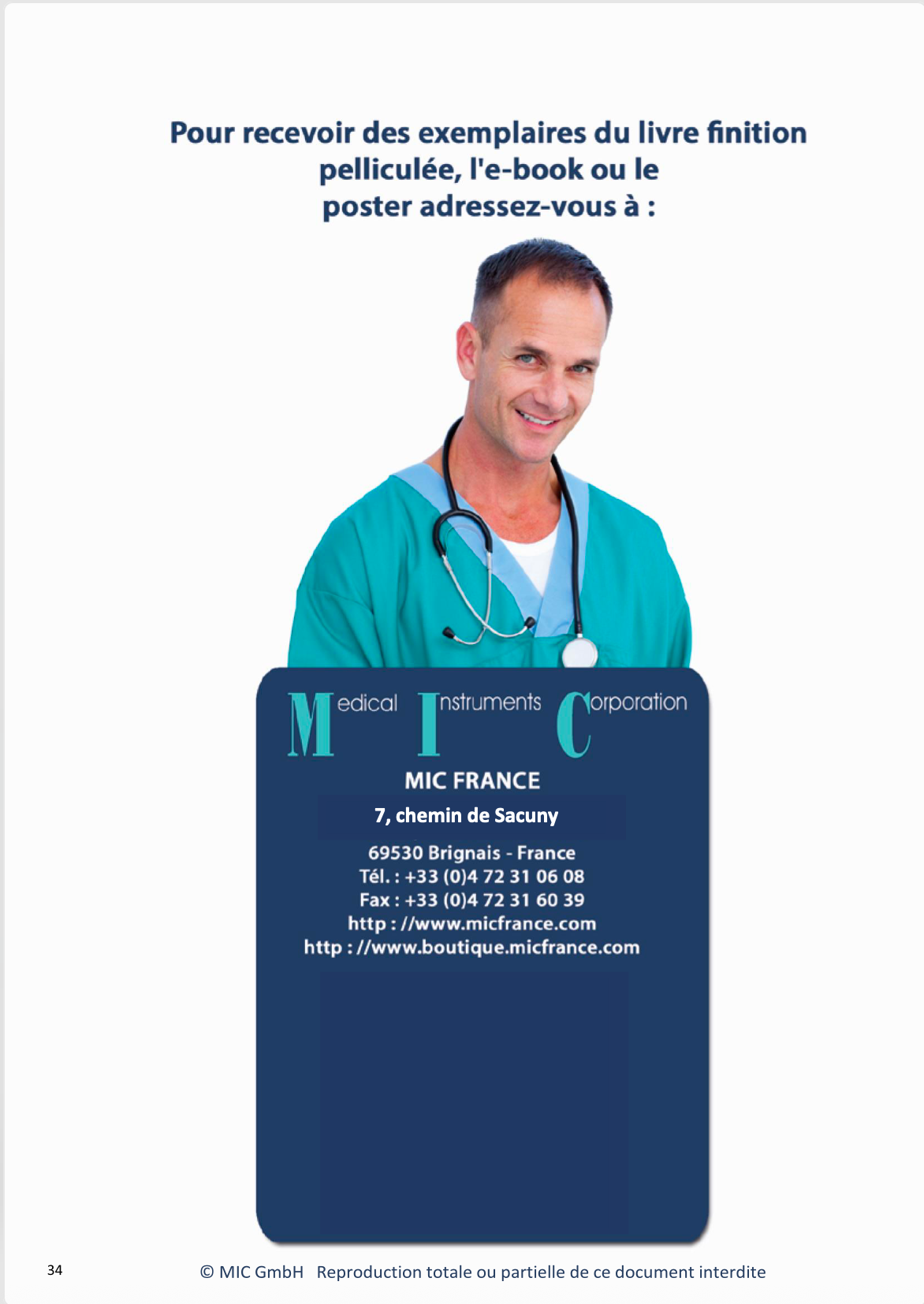 Livres points critiques instruments médicaux