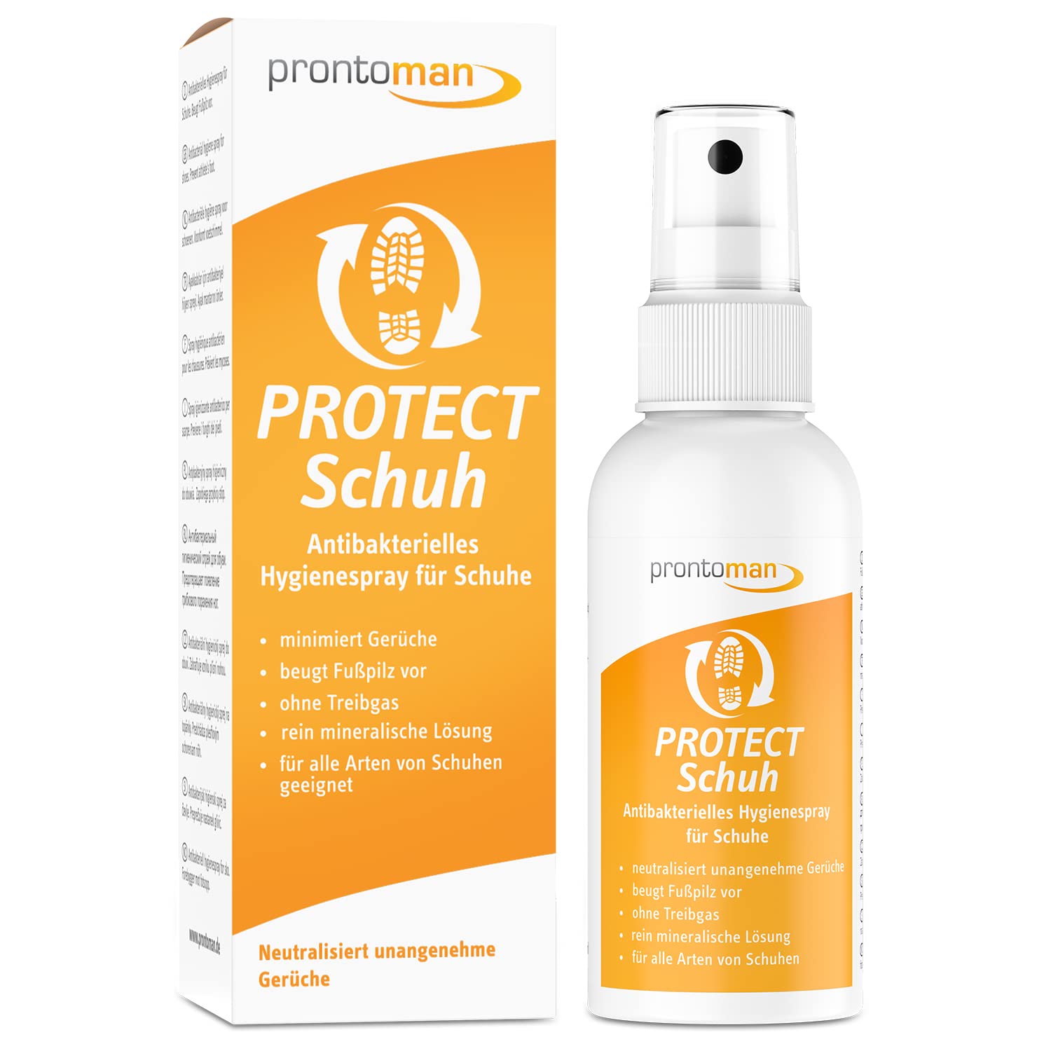 Protection des chaussures Prontoman vaporisateur 75 ml