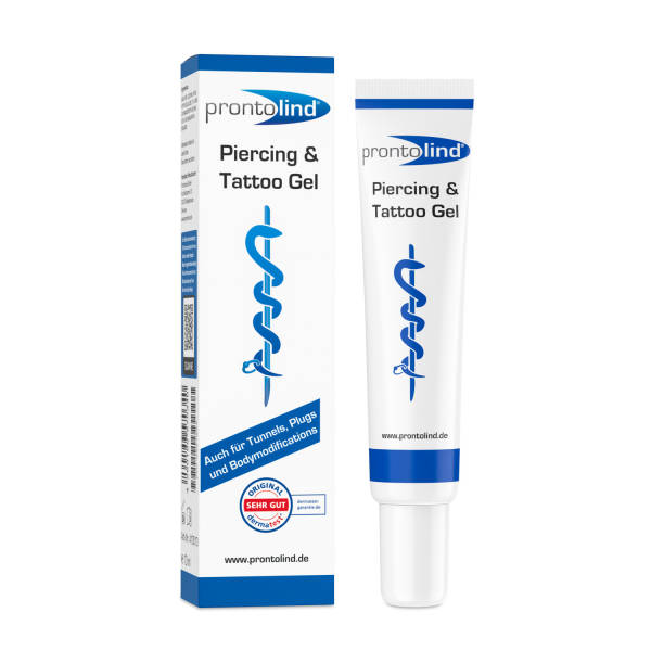 Savon antiseptique zones percées et tatouées - Gel Prontolind 10 ml
